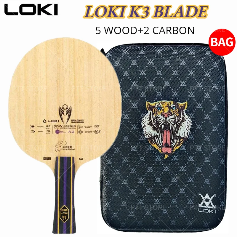 Table Tennis Kit Bag - Raquete de Tênis de Mesa Original