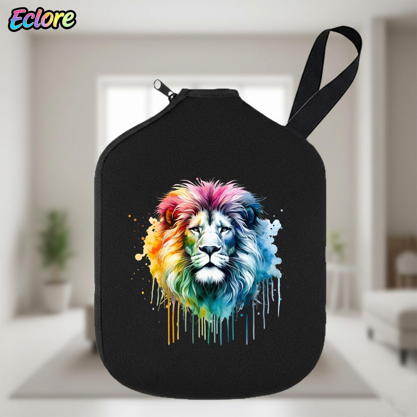 Table Tennis Paddles - Bolsa colorida para raquete de pickleball