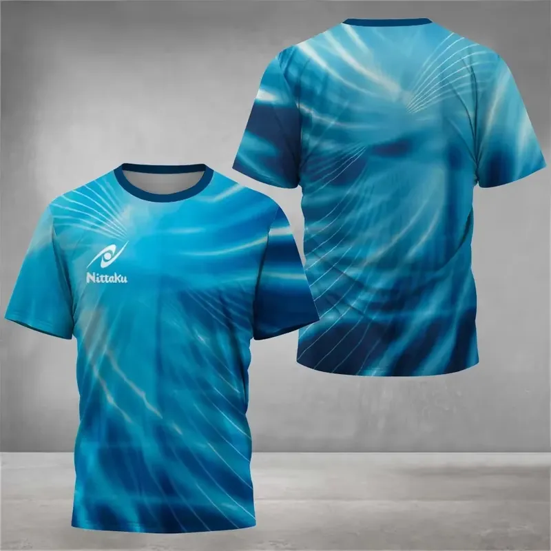 Table Tennis Training China - Camiseta de Tênis de Mesa Masculina