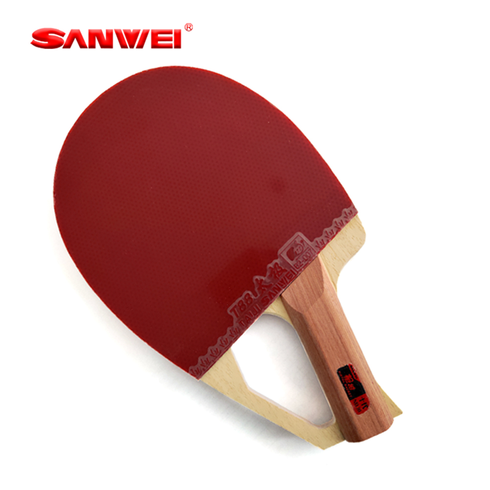 Table Tennis Paddles - Raquete Original SANWEI em Forma de