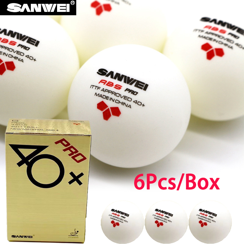 Table Tennis Livescore - SANWEI ABS PRO 3-Star 40+ Bolas