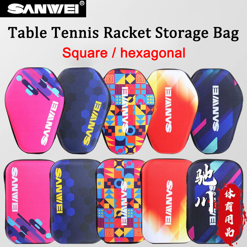 Estojo Rígido SANWEI para Raqu - Table Tennis Kit Bag avaliação e preço