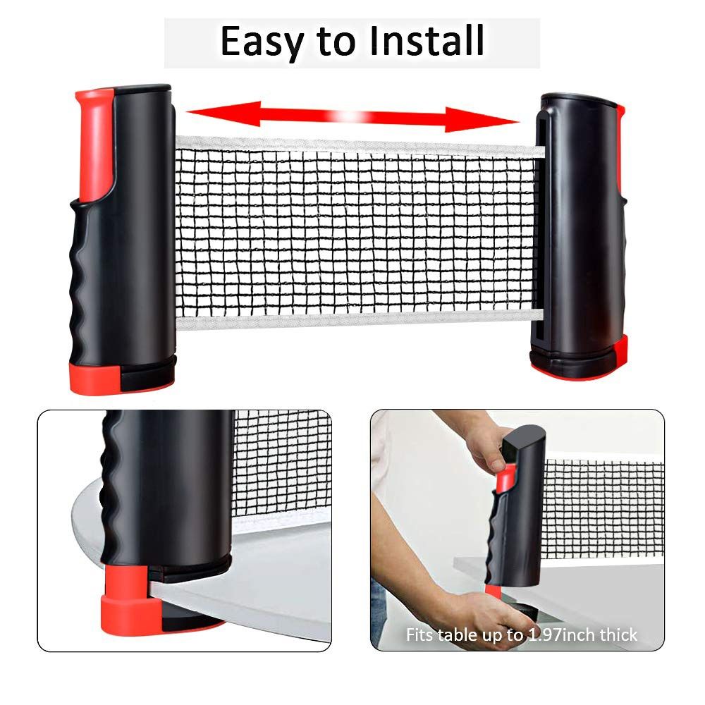 Conjunto de Rede Retrátil para - Table Tennis Kit Bag avaliação e preço
