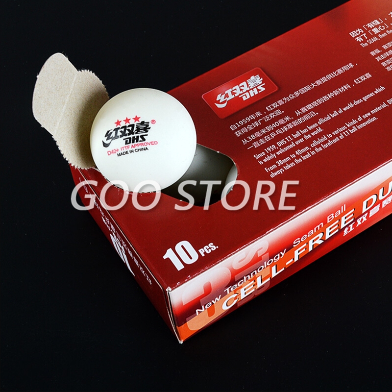 Dhs bola de tênis de mesa d40  - Table Tennis Livescore avaliação e preço