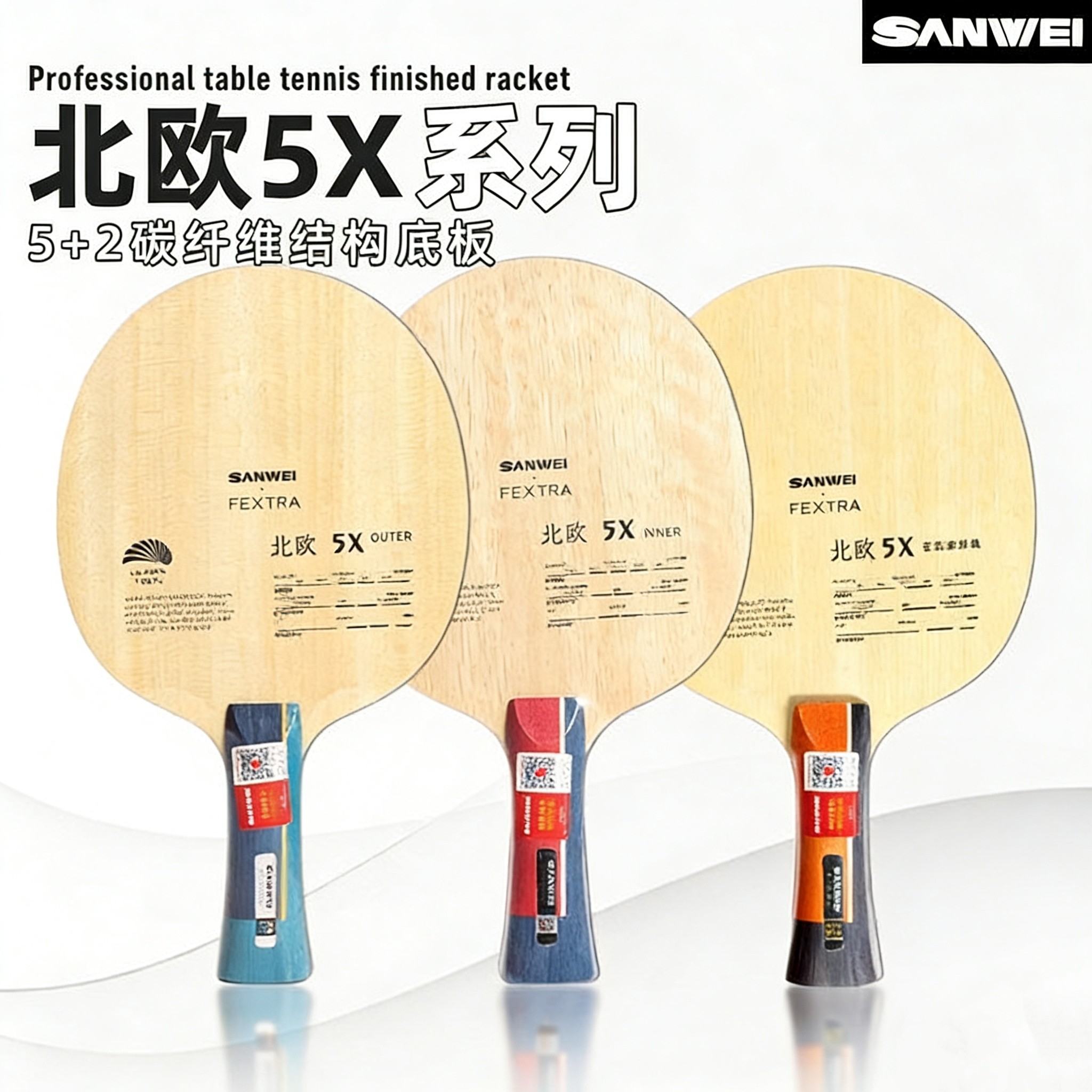 Raquete de Tênis de Mesa SANWE - Table Tennis Paddles avaliação e preço