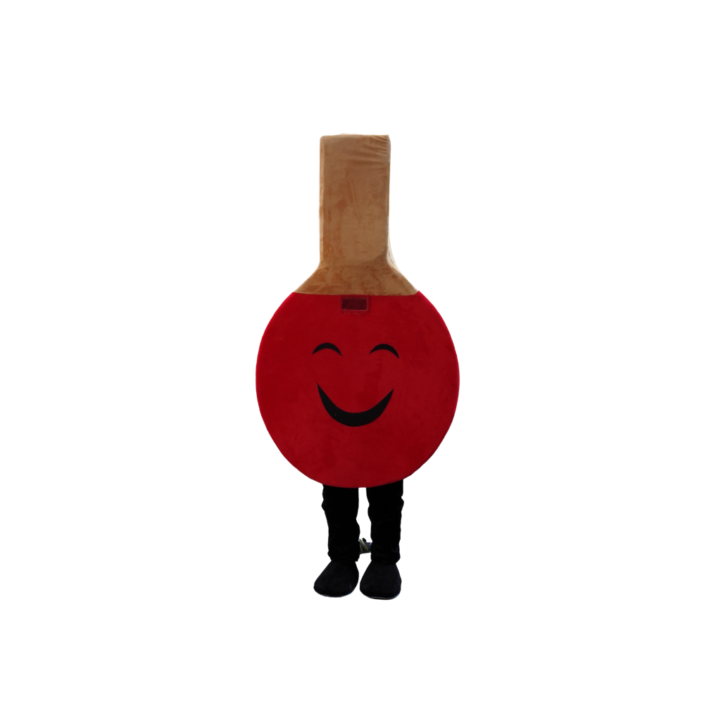 Tênis de mesa bat mascote traj - Table Tennis Custom Bat avaliação e preço