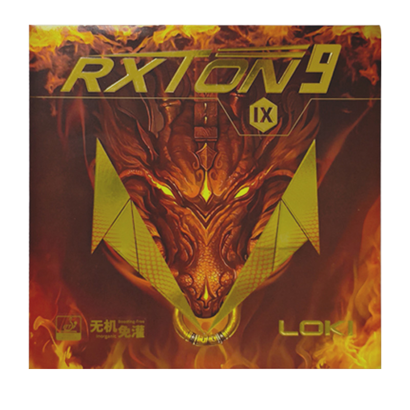 LOKI RXTON 9 Borracha de Tênis - Table Tennis Film avaliação e preço