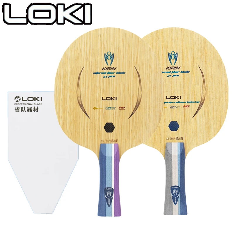 Loki kirin k5 pro lâmina de tê - Table Tennis Paddles avaliação e preço
