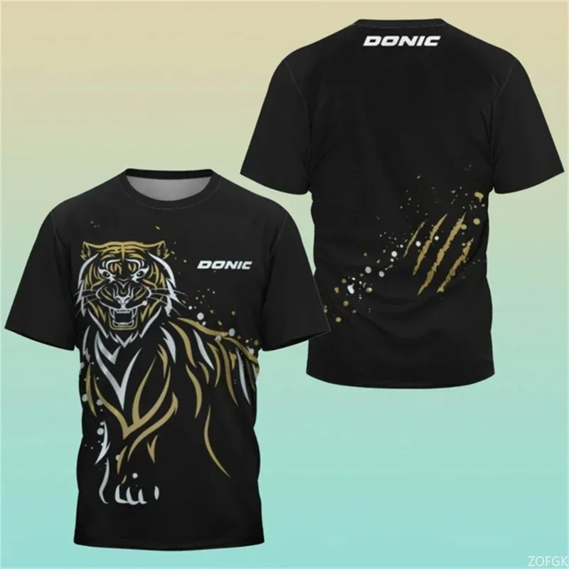 Nova Camiseta Esportiva de Tên - Table Tennis Training China avaliação e preço
