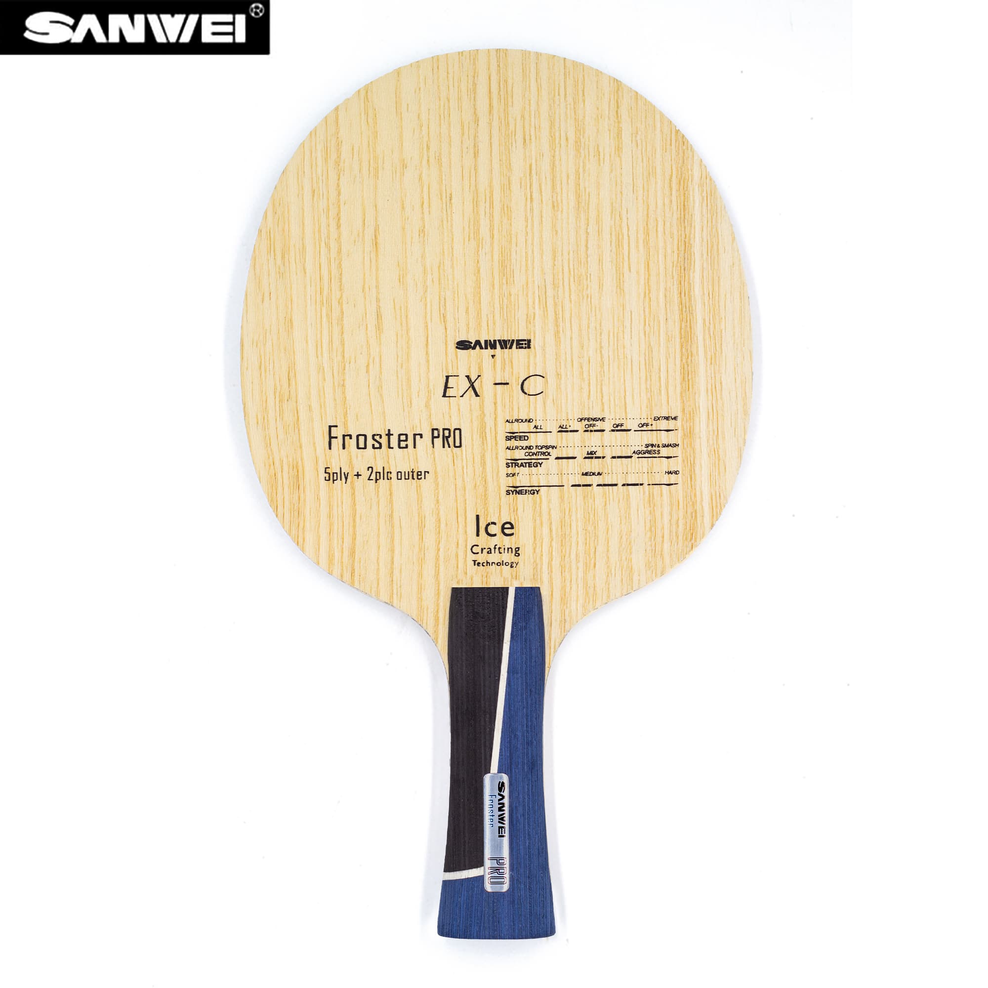 Lâmina de tênis de mesa SANWEI - Table Tennis Paddles avaliação e preço