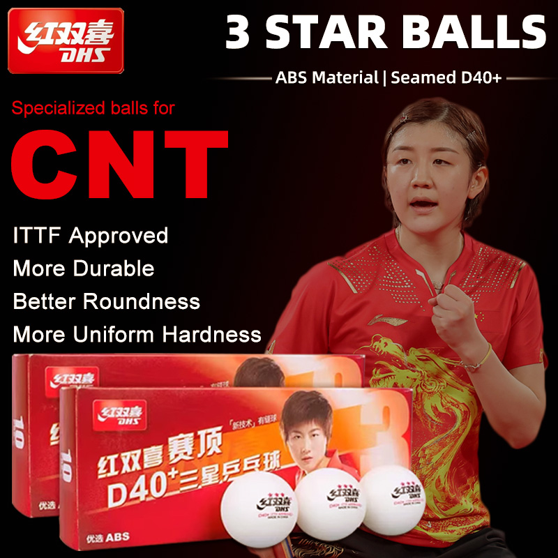DHS D40 + DJ40 + Bolas de Ping - Table Tennis Livescore avaliação e preço