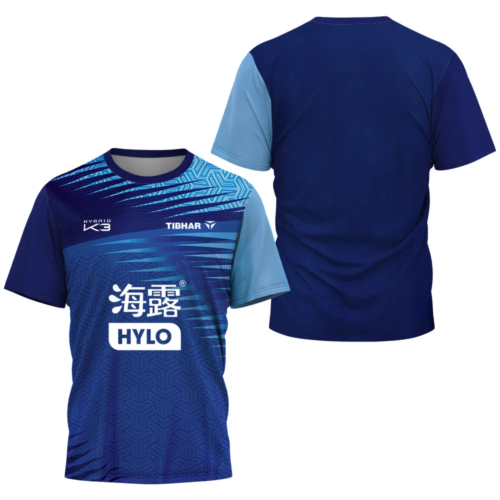 Camiseta masculina de manga cu - Table Tennis Training China avaliação e preço