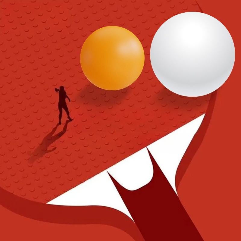 Bola Grande de Tênis de Mesa d - Table Tennis Livescore avaliação e preço