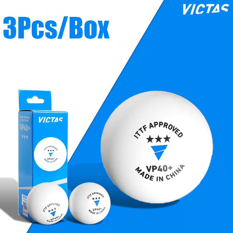 Bolas de Tênis de Mesa VICTAS  - Table Tennis Ball avaliação e preço